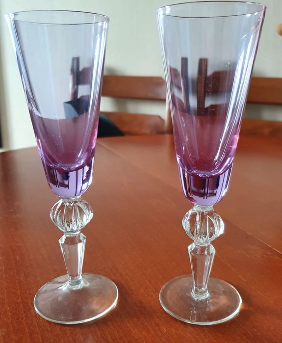 Фужеры хрусталь 2 шт Суздаль.