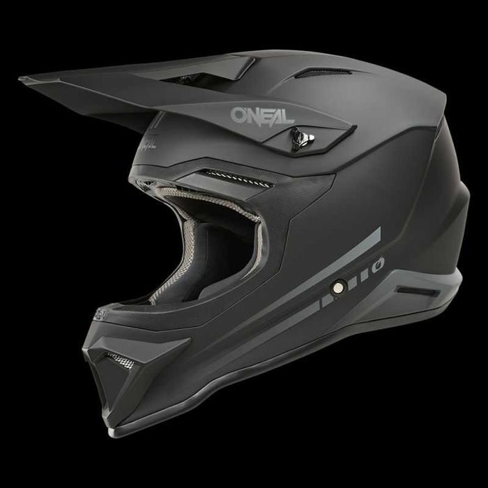Каска O'NEAL 1SERIES Solid Black V.25