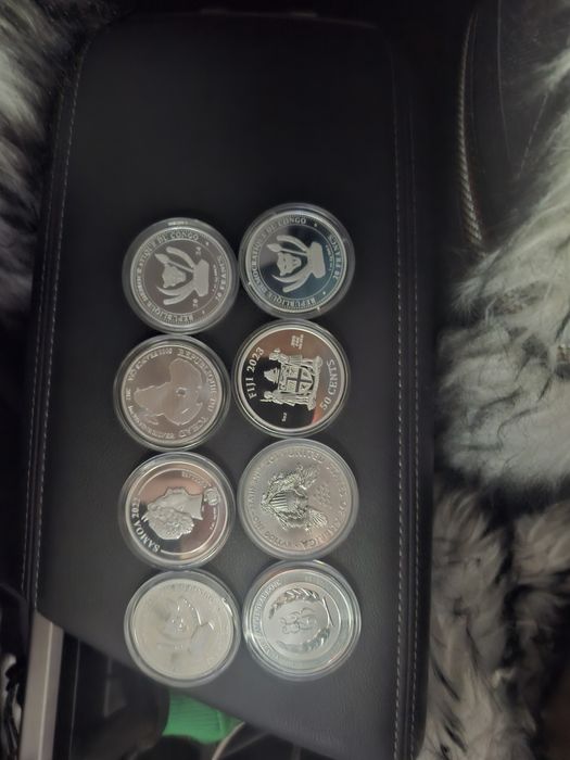 Серебро монеты инвестиционные