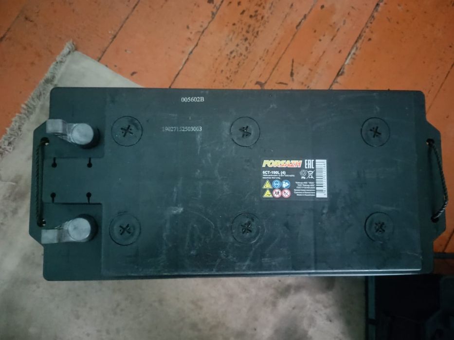 Аккумулятор 190 Ah сатылады