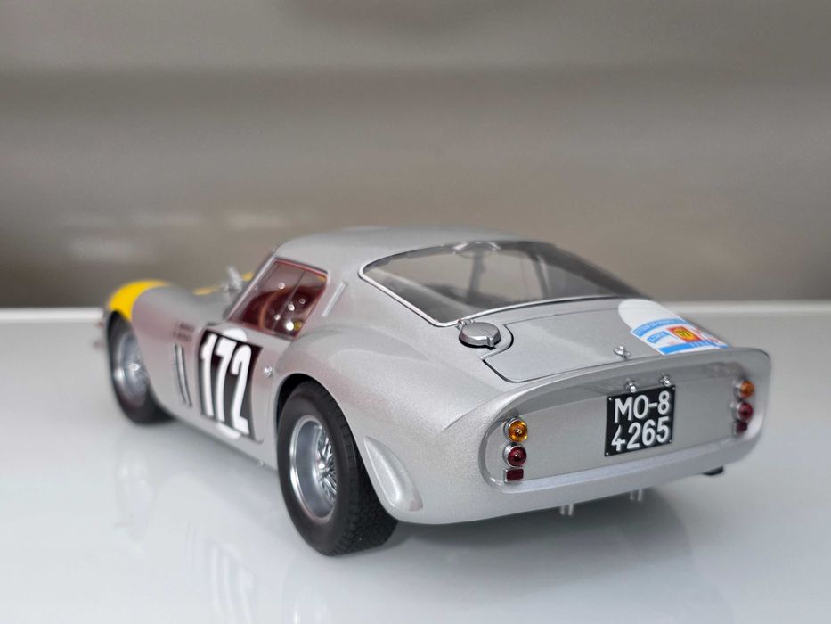 Macheta Auto 1/18 Kyosho Ferrari 250 GTO Tour De France 1964 No 172