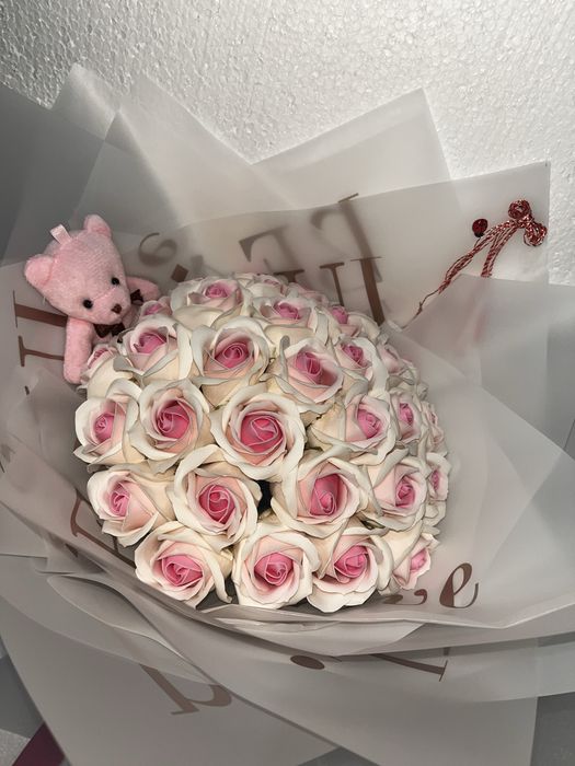Buchet trandafiri de sapun
