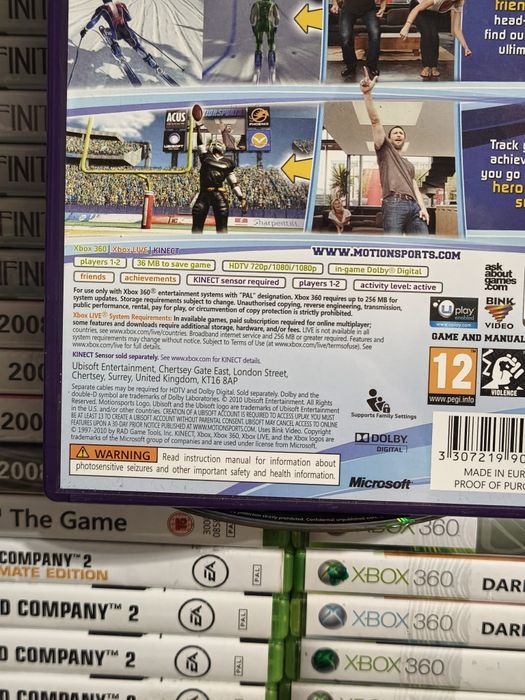 Joc/jocuri Kinect Motion Sports: Play For Real Xbox360 original