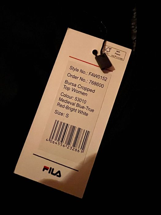 Fila Bursa cropped top marimea S