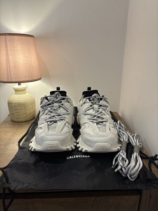 Balenciaga Track White and Black 43