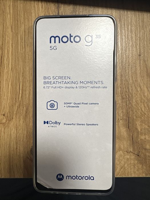 Телефон Motorola G35