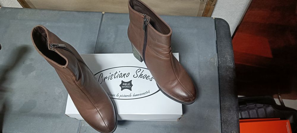 Ghete piele naturala