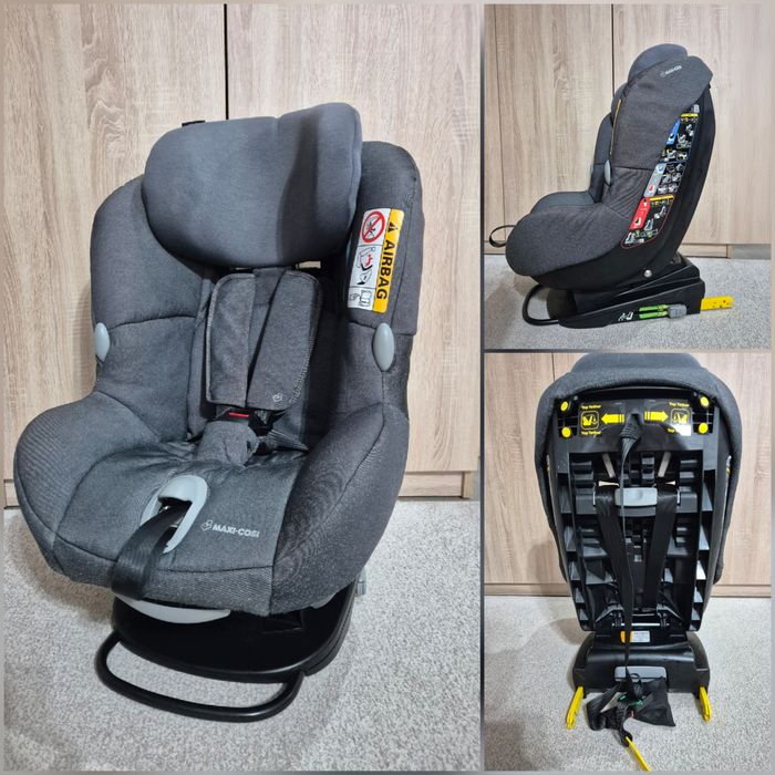 Scaun Auto Maxi-Cosi MiloFix, IsoFix, ancora bancheta, IMPECABIL, 2buc