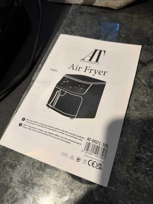 Friteuză cu aer cald 10L, digitală, stare foarte bună