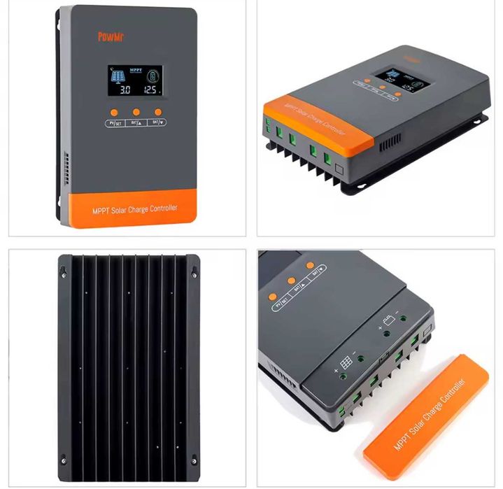 MPPT соларен заряден контролер PowMr 100A – 12V / 24V / 36V / 48V, 160V DC