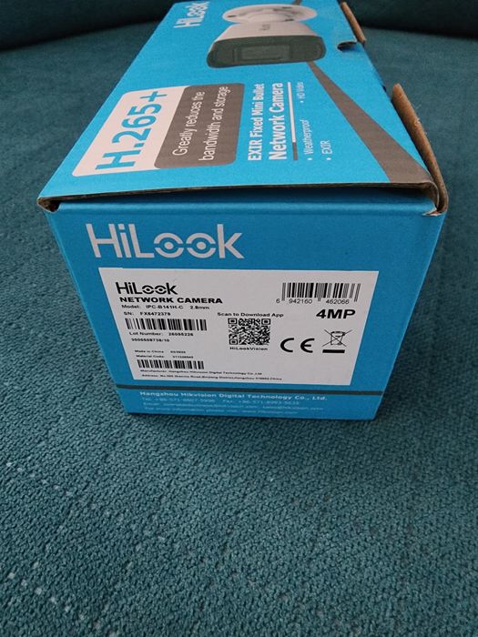 Camera IP Hikvision Hilook IPC-B141H-C 4 MP, 2.8mm, POE