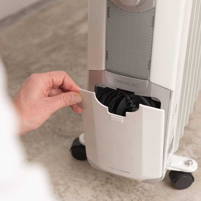 Маслен радиатор Cecotec ReadyWarm 11000 Space White 2500W, 11 камерен, 25 м²