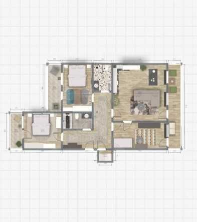 Многостаен в идеален център на Тополовград