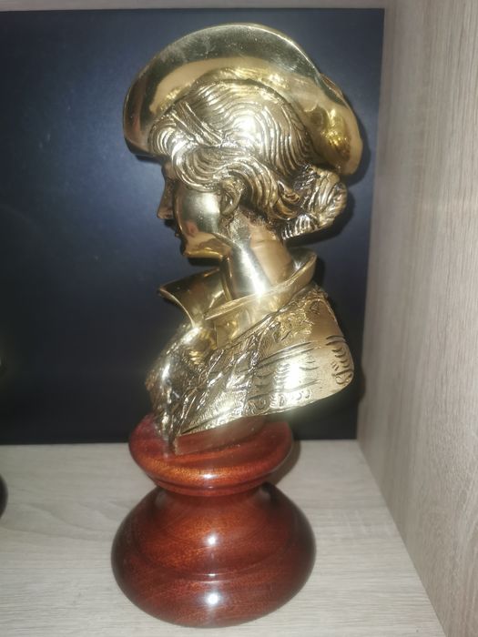 Set doua statuete bronz pe mahon dupa ARNALDO GIANNELLI