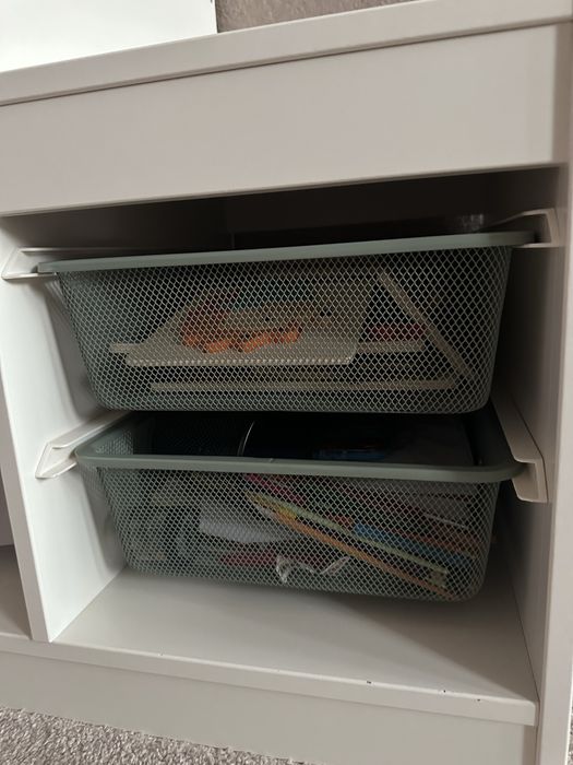 TROFAST - рамка за съхранение с кутии