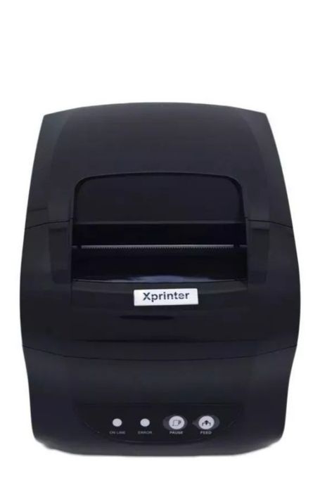 Принтер Термопринтер этикеток XPrinter XP-365B для маркировки черный