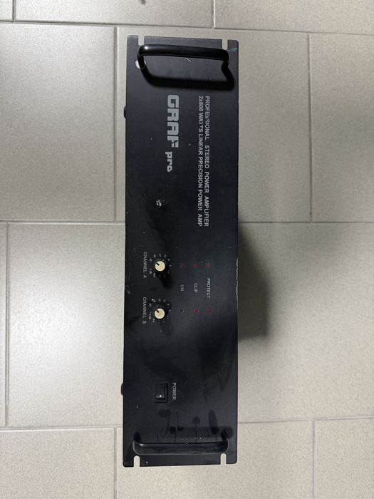 Усилитель мощности GRAF Pro 2×600W