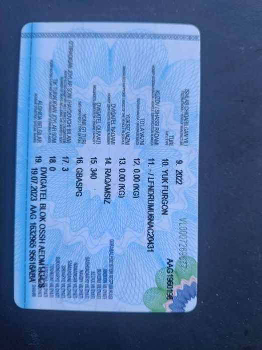 Faw Jk6 8.6m.   2022 yil