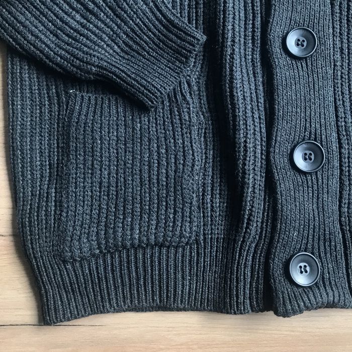 Кардиган с шалевым воротом