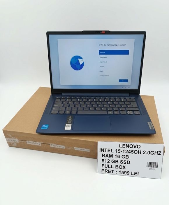 Laptop Lenovo  RAM 16 GB - 512 GB SSD