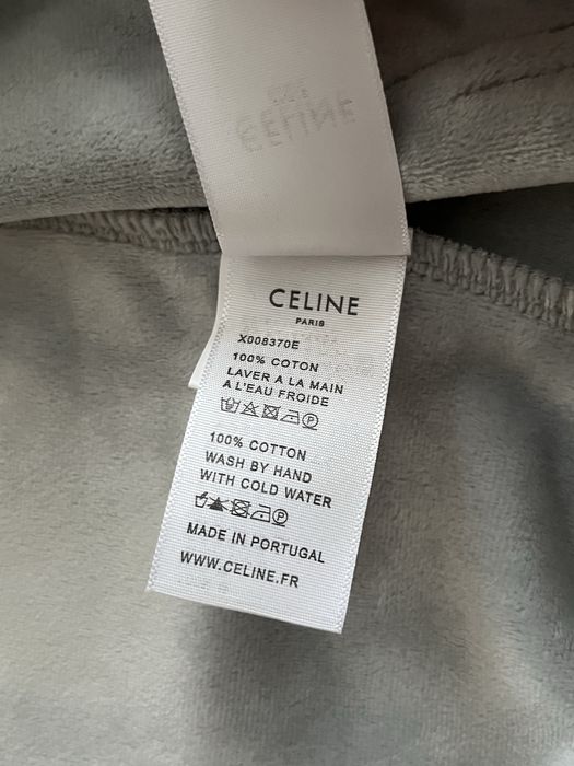 Celine брендовое зип-худи