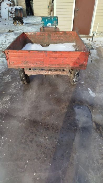 Прицеп на мото блок