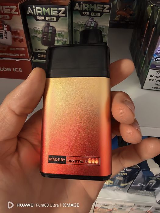 Vape 60.000 Puffs 2 Arome SuperFire Crystal Reincarcabil
