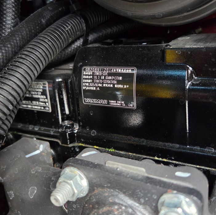 Miniexcavator Lubeck W169 Y CAB~ NOU~Motor YANMAR 3 cilindri~ Garantie 2 ani
