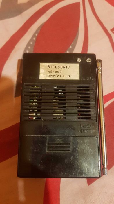 Radio de colectie Nicosonic NS 883, functional, banda est