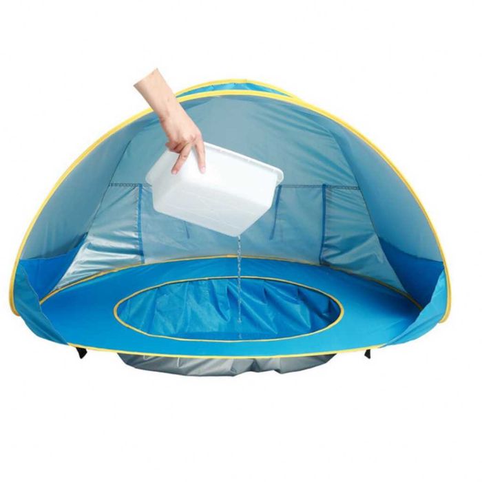 Плажна палатка с басейн