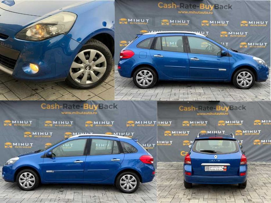 Renault Clio 1.2 Benzina + Gaz [75 CP] 2009 | Rate fixe | Garantie