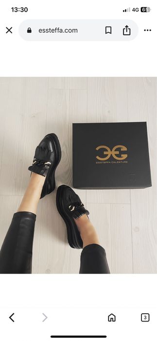 Vand pantofi piele de la Esstefana