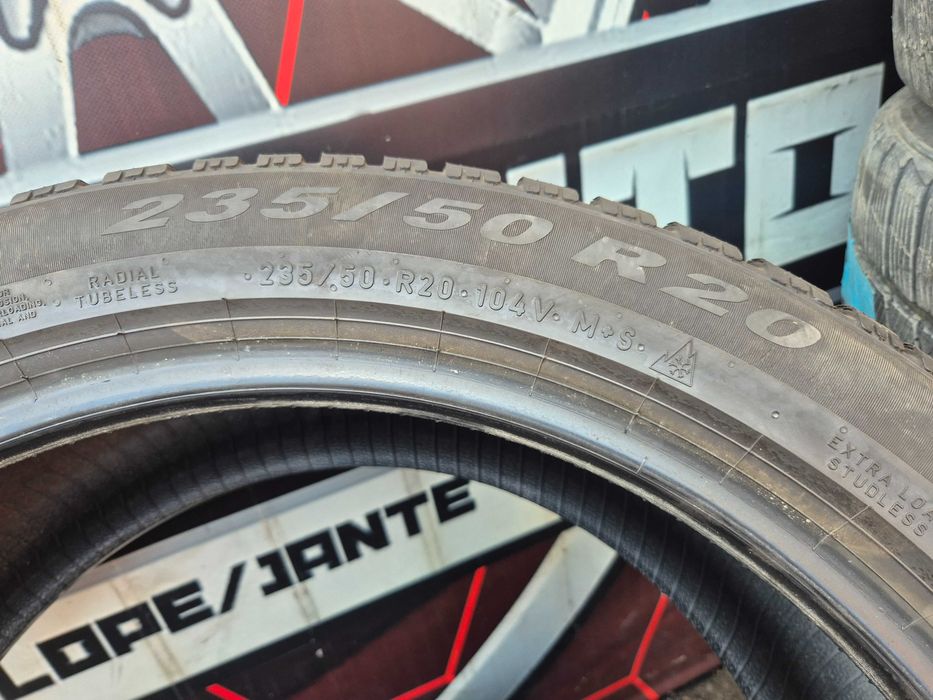2 Anvelope M+S IARNA - 235/50/20 104V - PIRELLI CINTURATO WINTER - CA NOI - DOT 2022 !