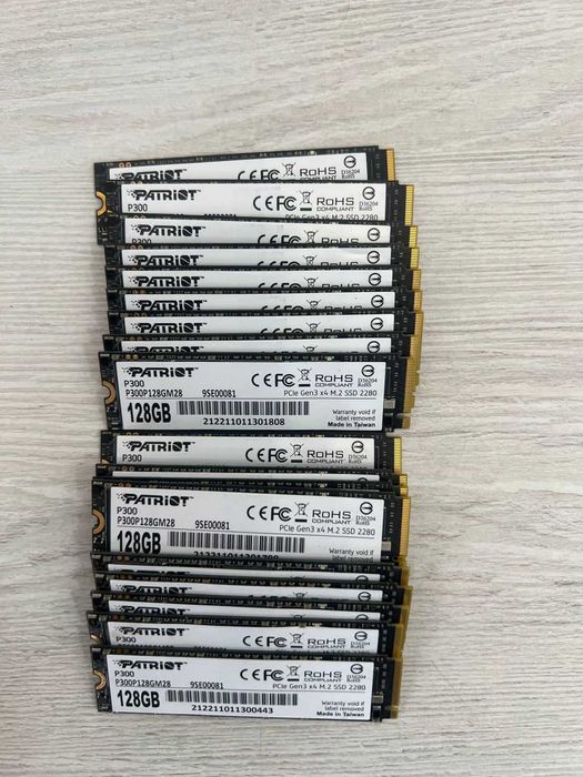 SSD NVMe Patriot P300 128GB в наличии!