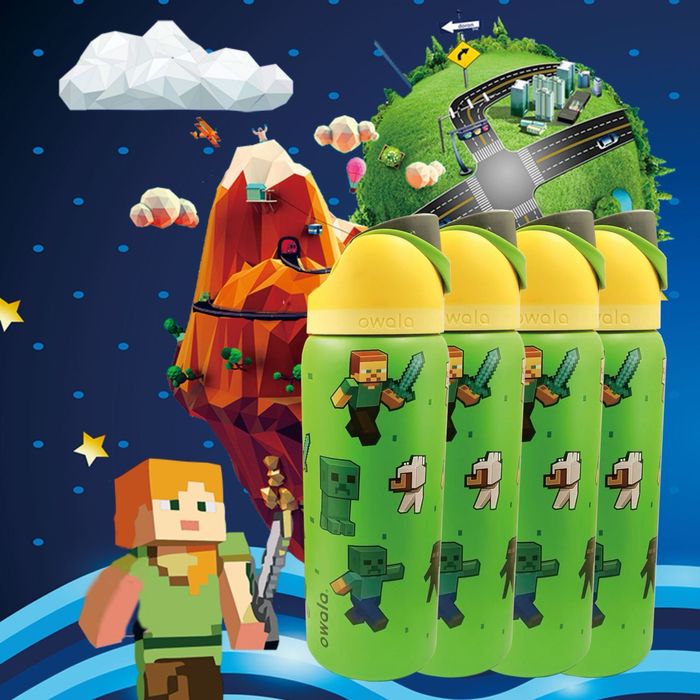 Термос американского бренда Owala Minecraft