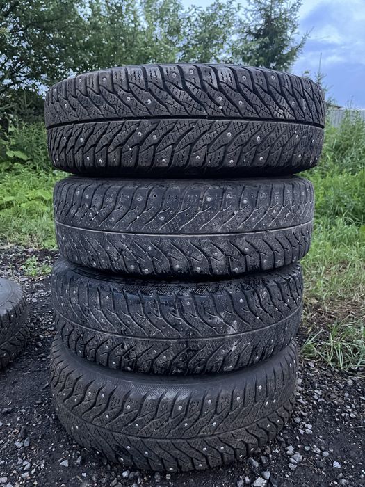 Продам зимнию резину на дисках r13
