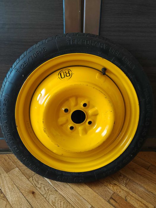 4x100 резервна гума 16 патерица Kia Stonic Hyundai Bayon Киа Хюндай