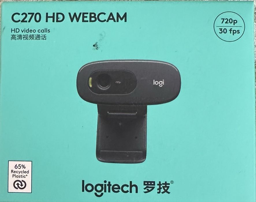 Продается камера Logitech C270 HD Webcam — 720p, 30 FPS