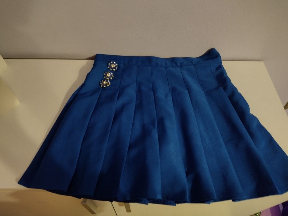 Дамска кралско синя пола