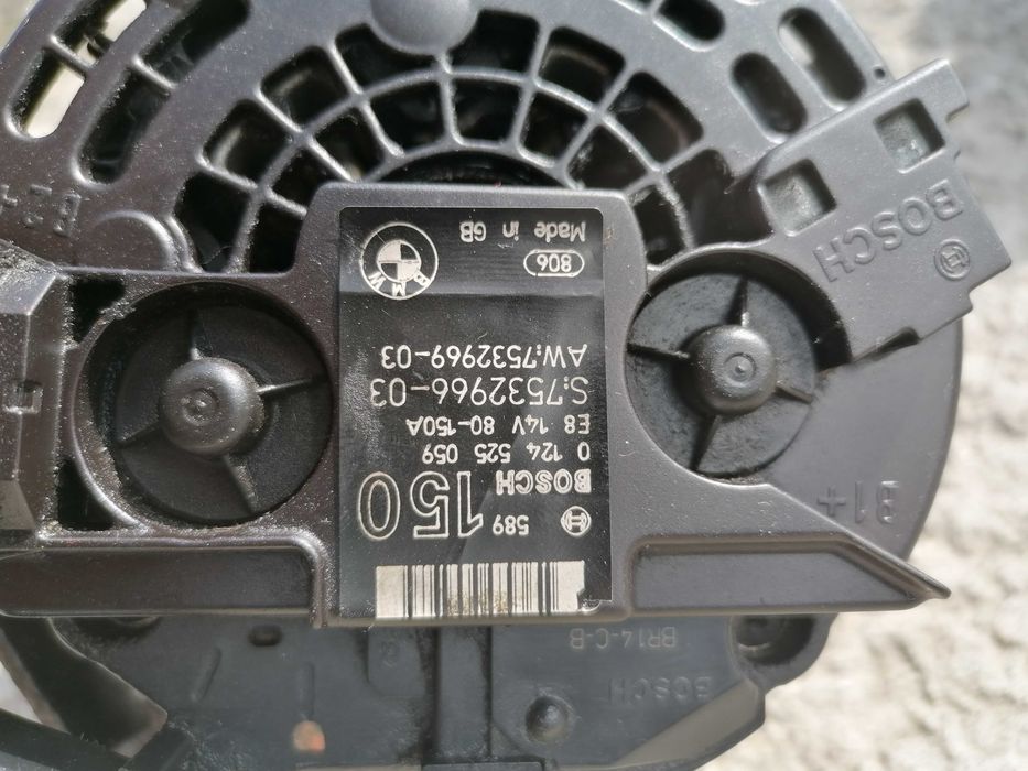 Alternator BMW E90 E91 E92 318i, 320i Valvetronic an 2005