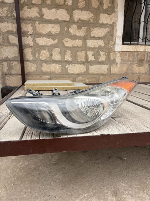 Хюндай элантра фара левая