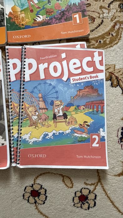 Учебники Oxford Project 1–2 (Student’s Book + Workbook)