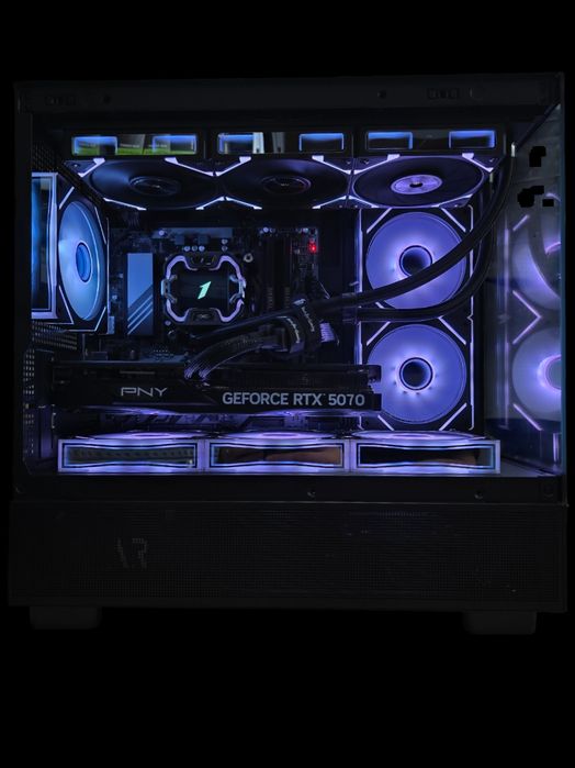 Sistem Desktop PC Gaming ; Ryzen 7 7800X3D 32gb ram DDR5 1T si  5070