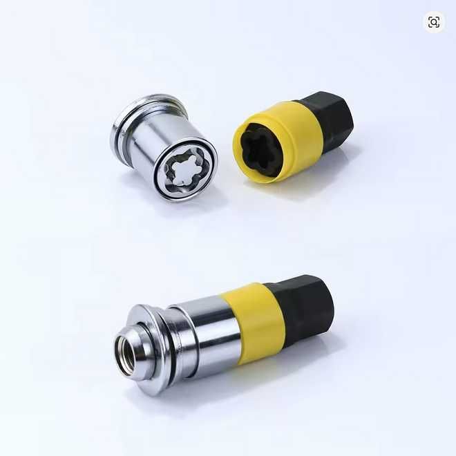 Секретни гайки за гуми с резервен ключ