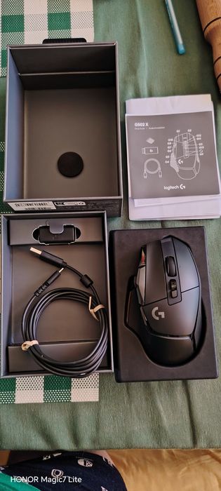 Безжична геймърска мишка Logitech G502 X Lightspeed