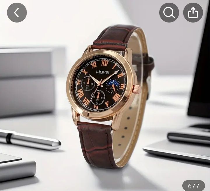 Нов автоматичен часовник за мъже, бизнес моден универсален, златен часовник, унисекс