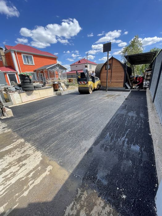 Асфальтирование Асфальт укладка