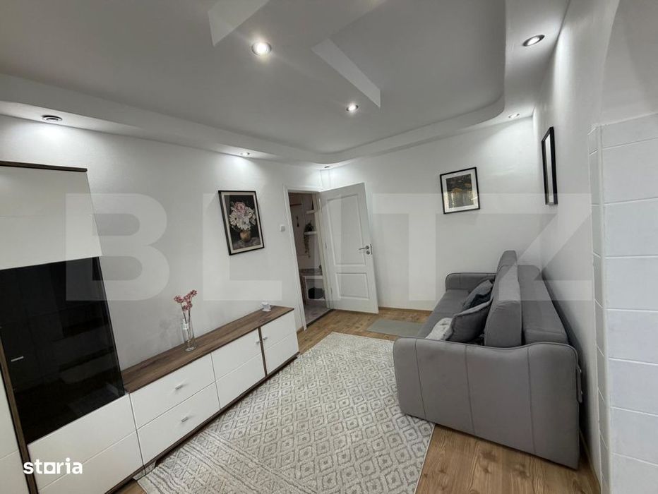 Apartament 2 camere, 38 mp, zona Facultatii Stefan cel Mare
