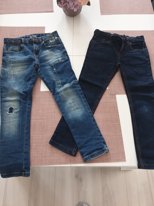 Set 2 perechi blugi Zara 7 ani