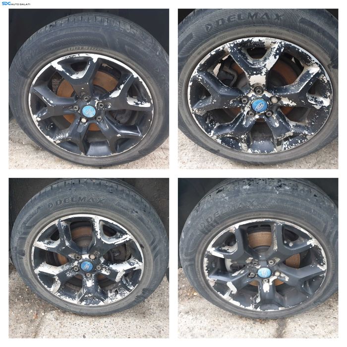 Set 4 Jante Aliaj 235 55 17 R17 cu Anvelope Vara Dot 2023 Ford Kuga 1 2008 - 2013 [K9145]